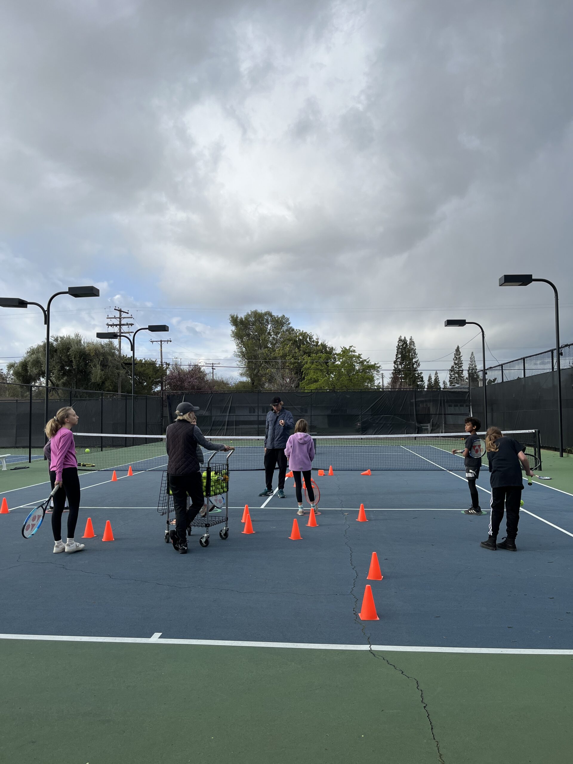 Tennis camp